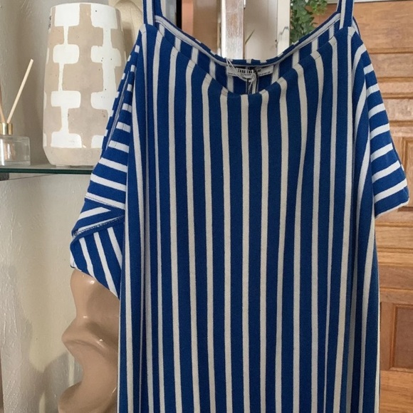 Zara Striped Dress Size Medium - Picture 3 of 3
